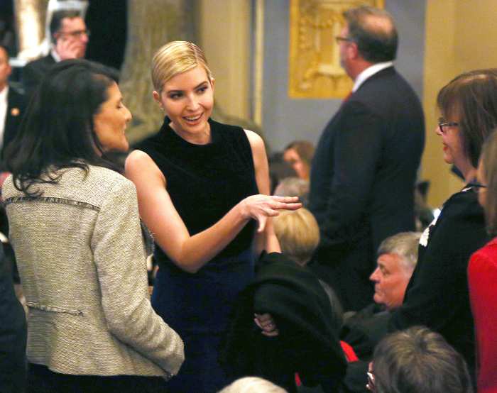 Ivanka Trump Kushner attends the hit musical "Come from Away" on Broadway at The Schoenfeld Theatre on March 15, 2017 in New York City.