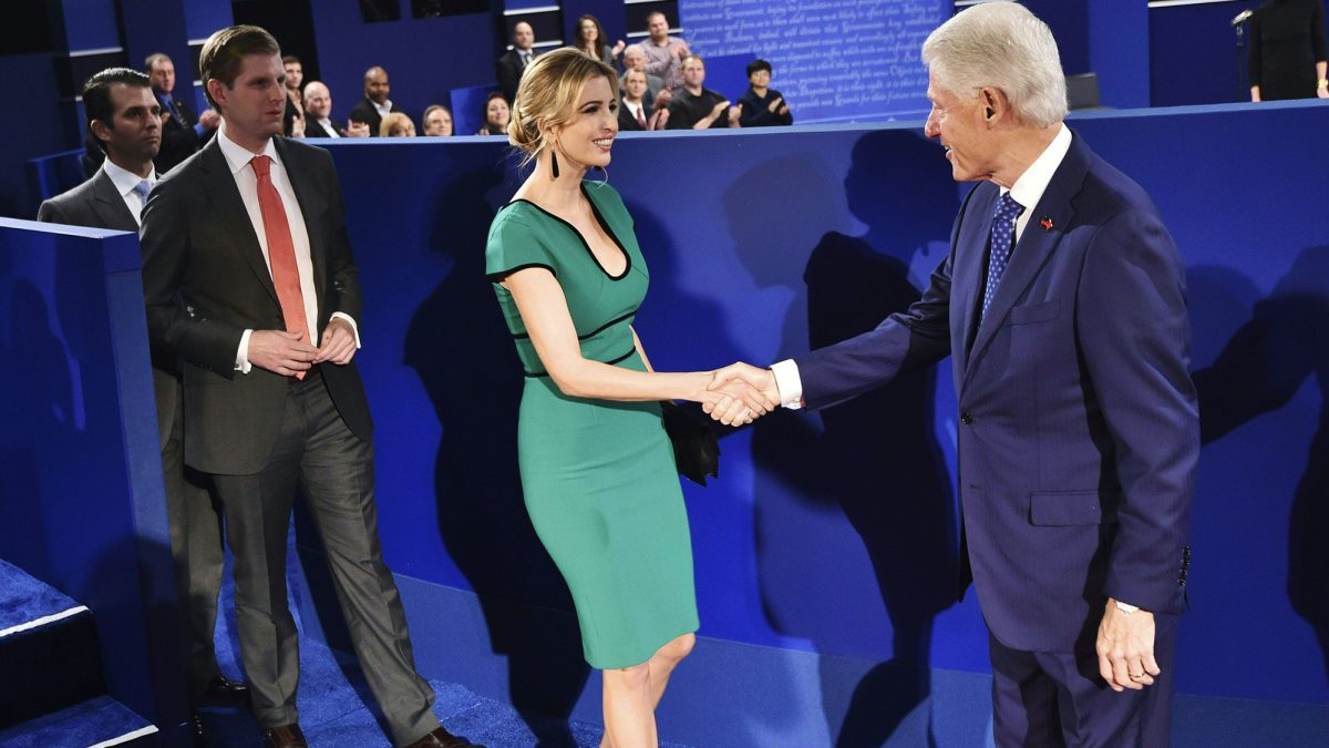 ivanka trump green dress Ivanka Trump Stuns In A Cutout Dress