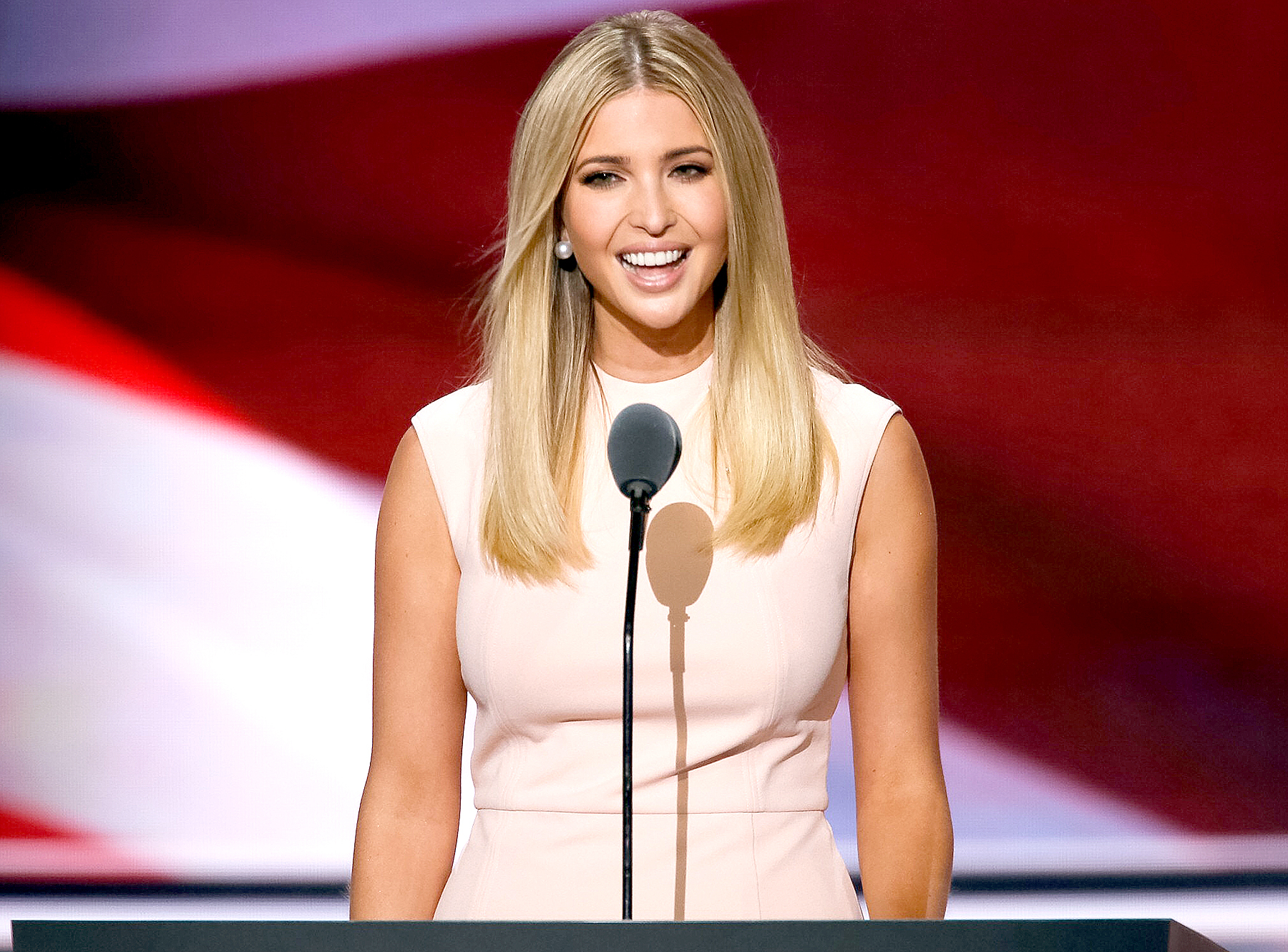 Ivanka Trump speaks during the final night of the 2016 Republican National Convention in Cleveland, Ohion July 21, 2016.