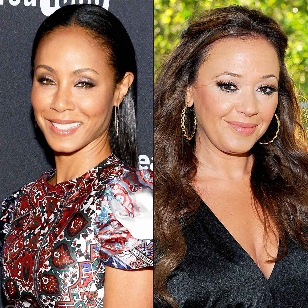 Jada Pinkett Smith and Leah Remini