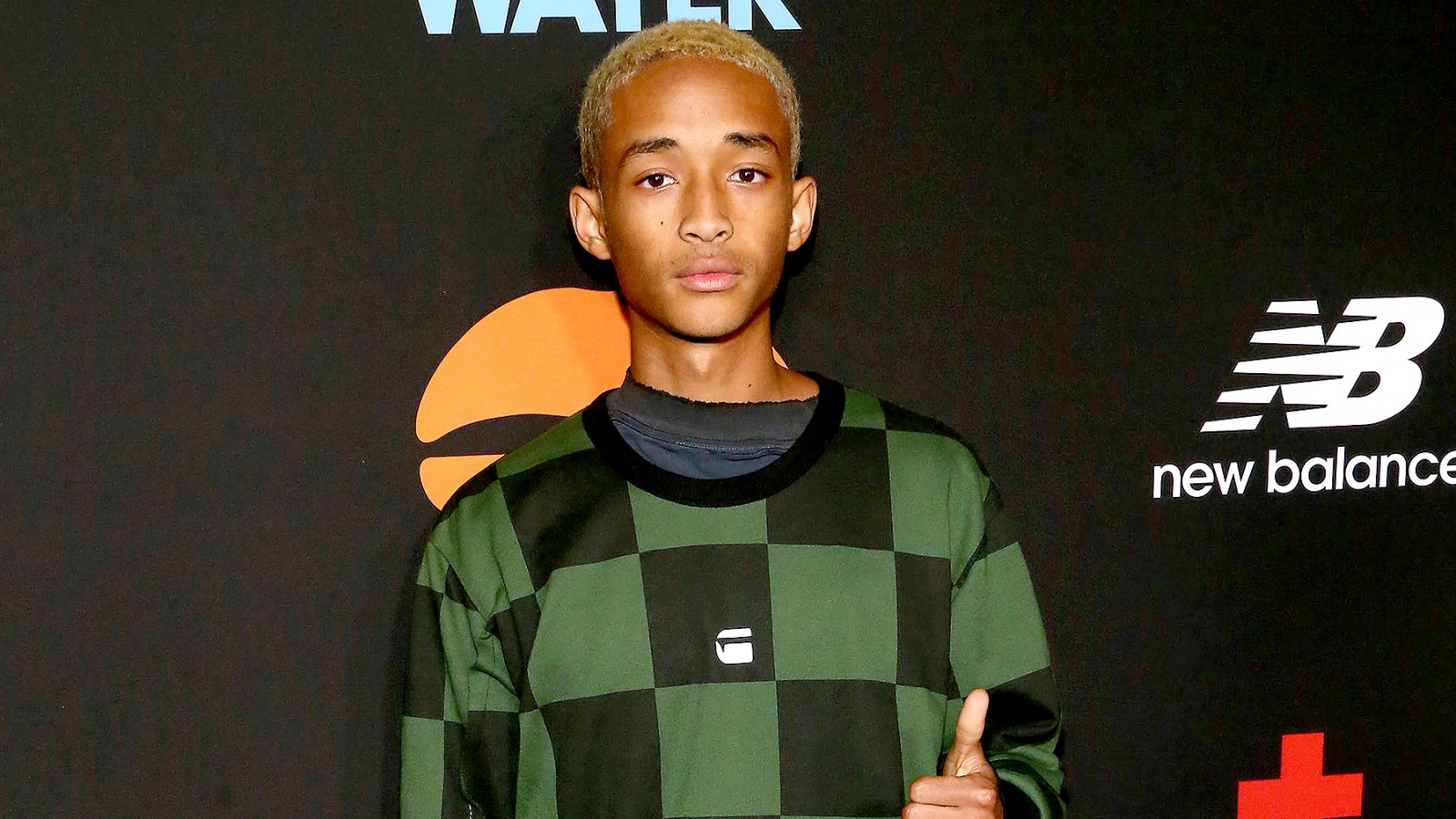 Jaden Smith attends the Umami Burger x Jaden Smith Artist Series Launch Event at The Grove in Los Angeles on October 11, 2017.