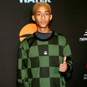 Jaden Smith attends the Umami Burger x Jaden Smith Artist Series Launch Event at The Grove in Los Angeles on October 11, 2017.