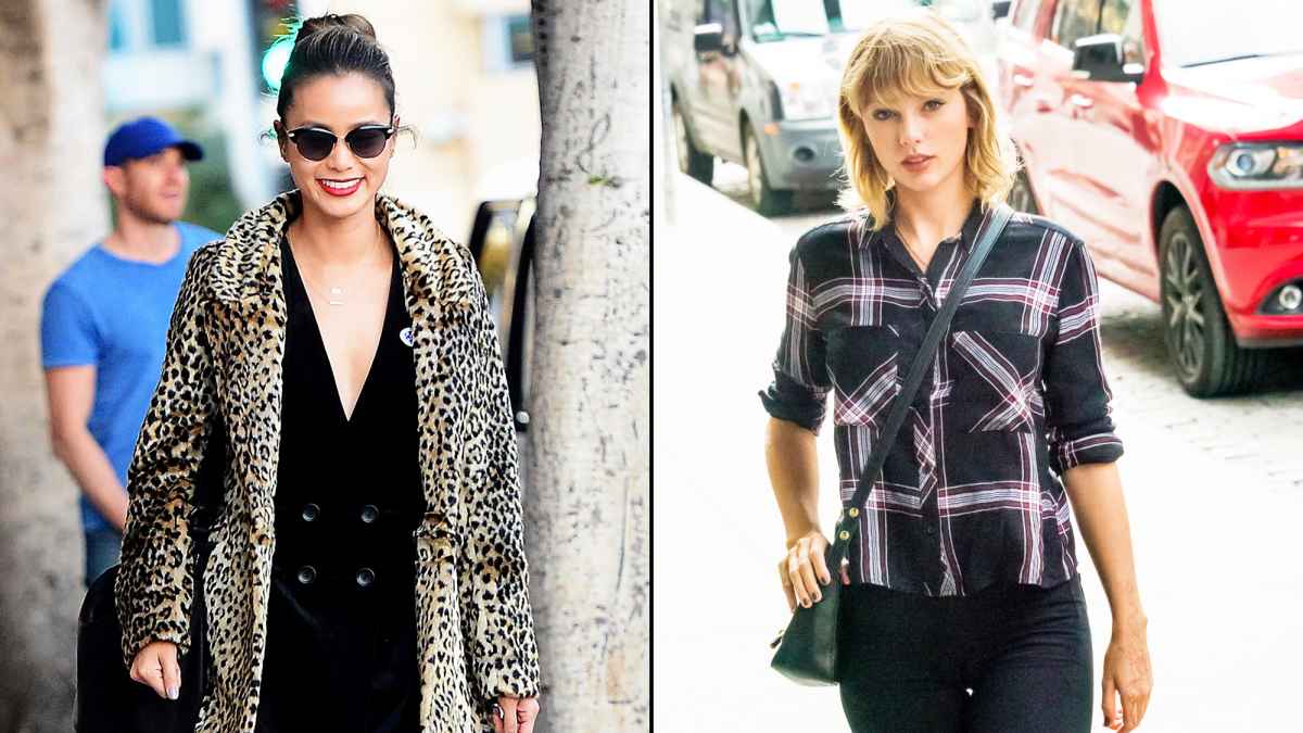 Jamie Chung and Taylor Swift