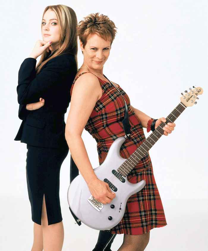 Lindsay Lohan and Jamie Lee Curtis in 2003’s ‘Freaky Friday.’