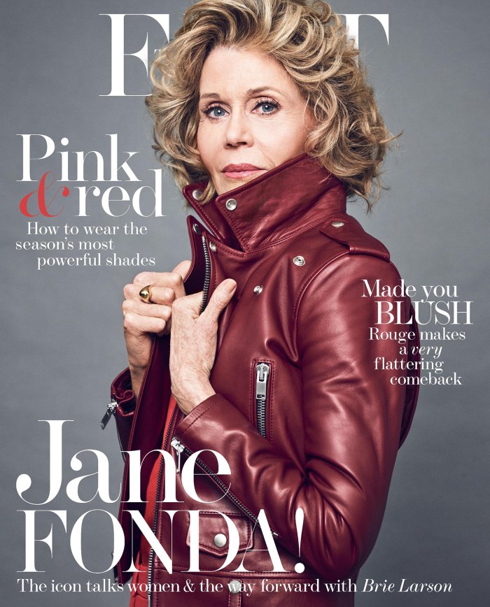 Jane Fonda on the cover of THE EDIT