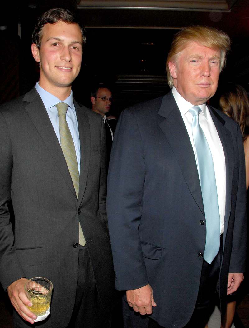 Jared Kushner and Donald Trump attend IVANKA TRUMP celebrates launch of IVANKA TRUMP FINE JEWELRY and opening of IVANKA TRUMP BOUTIQUE at Country at Carlton Hotel on September 20, 2007 in New York City.