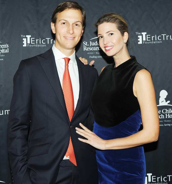 Jared Kushner and Ivanka Trump attend the 9th Annual Eric Trump Foundation golf invitational at Trump National Golf Club Westchester on Sept. 21, 2015, in Briarcliff Manor City.