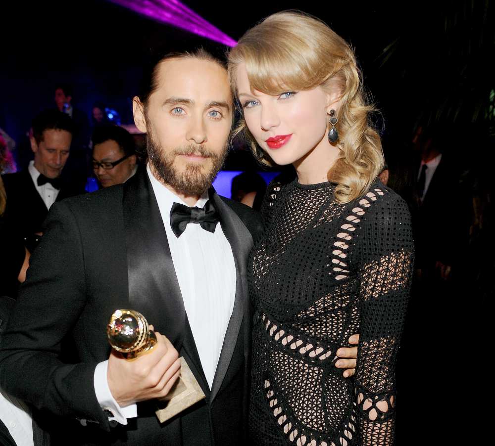 Jared Leto and Taylor Swift attend the 2014 InStyle And Warner Bros. 71st Annual Golden Globe Awards Post-Party at The Beverly Hilton Hotel on January 12, 2014.