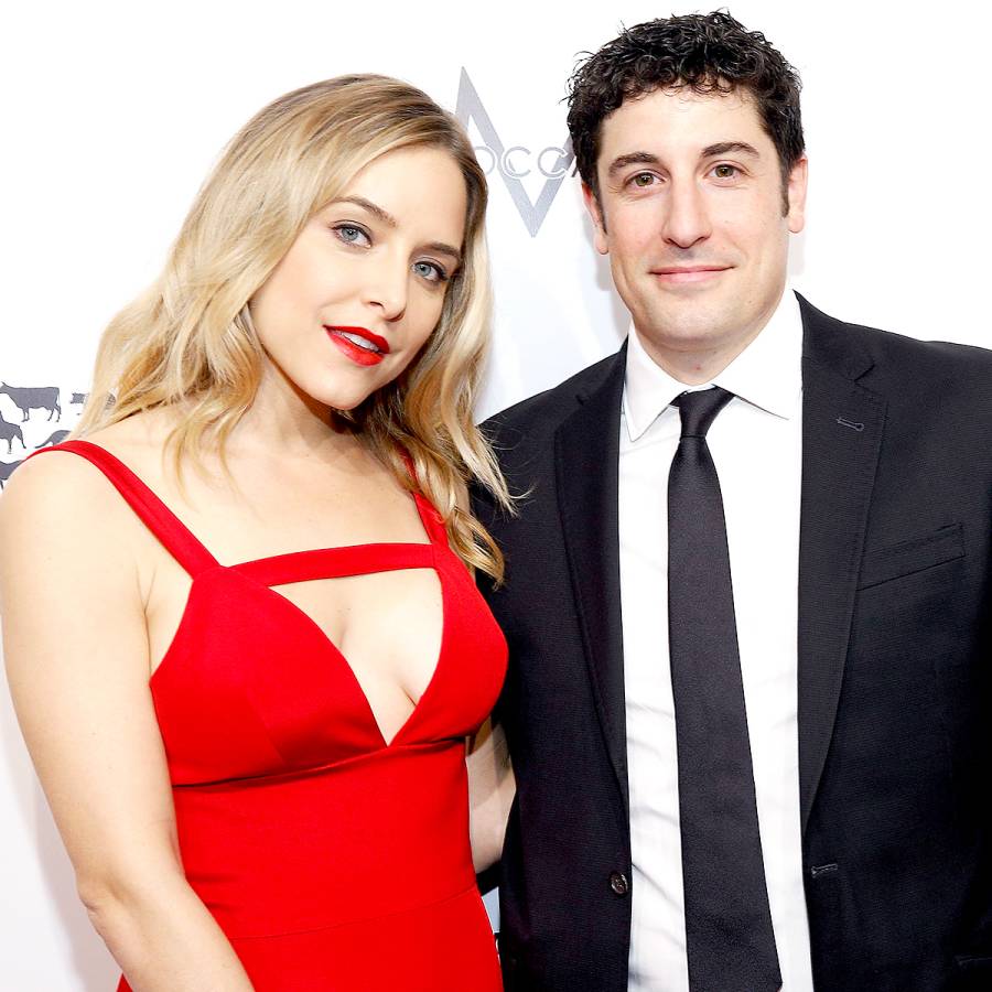 Jason Biggs and Jenny Mollen