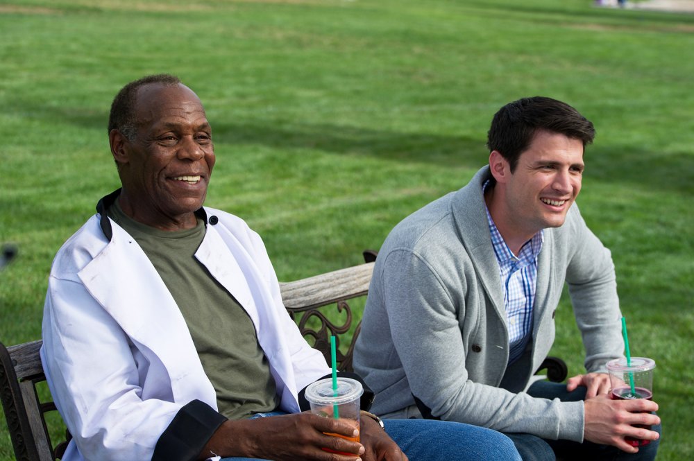 Danny Glover and James Lafferty