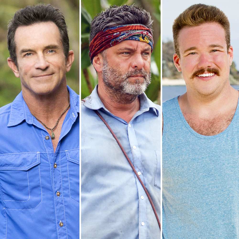 Jeff Probst Jeff Varner Zeke Smith