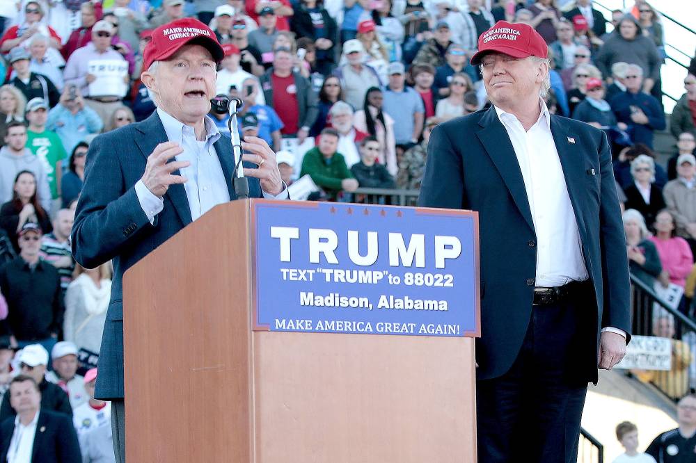 Jeff Sessions, Donald Trump