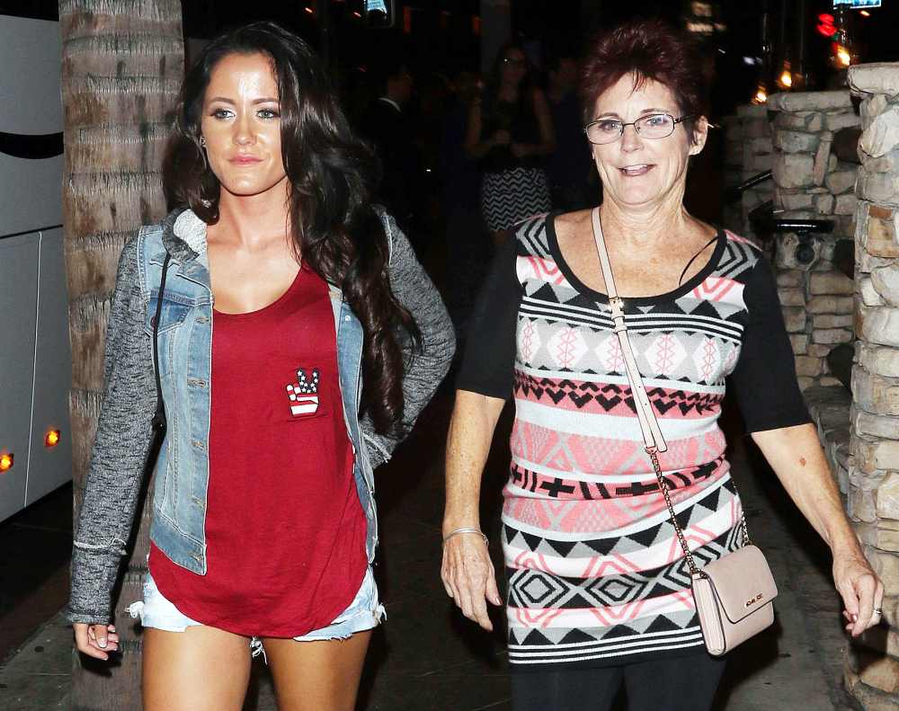 Jenelle Evans and mom Barbara