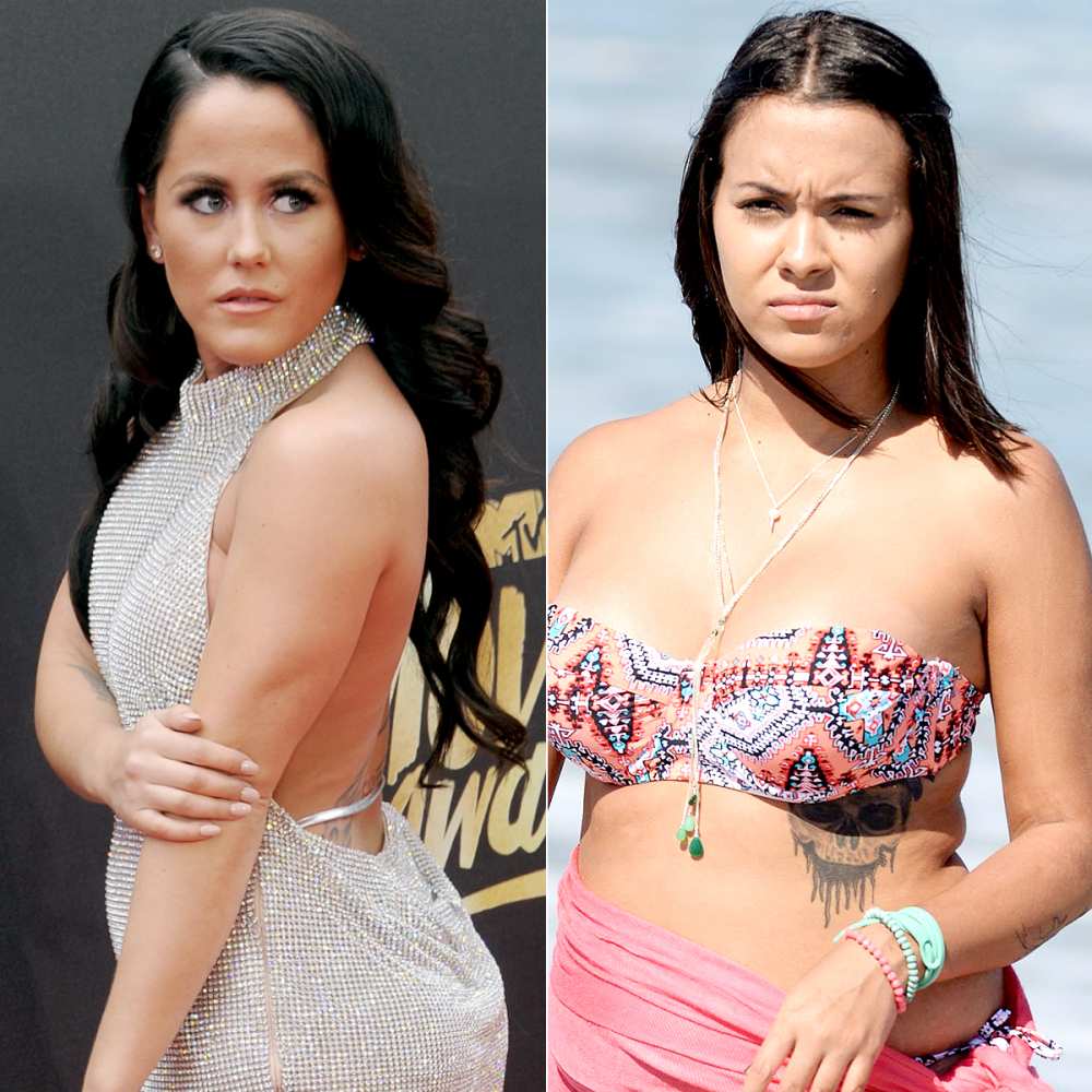 Jenelle Evans and Briana DeJesus creds