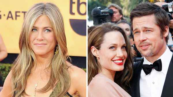 Jennifer Aniston; Angelina Jolie and Brad Pitt