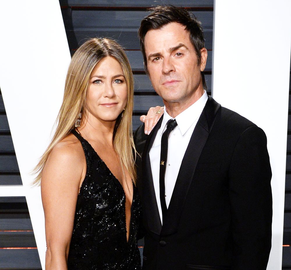 Justin Theroux and Jennifer Aniston