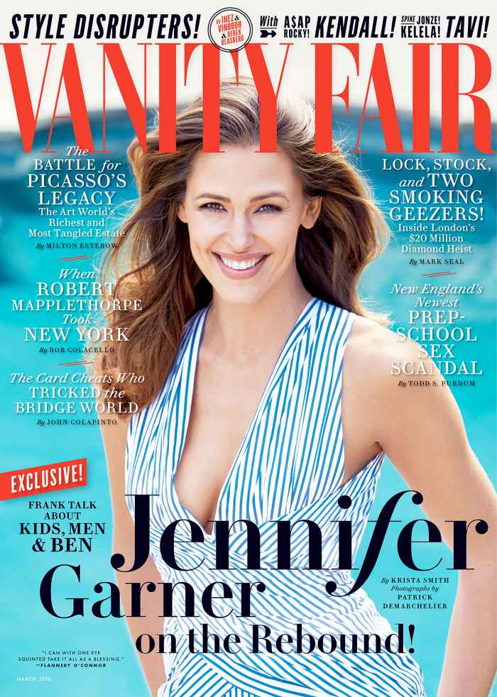Jennifer Garner on the cover of 'Vanity Fair'