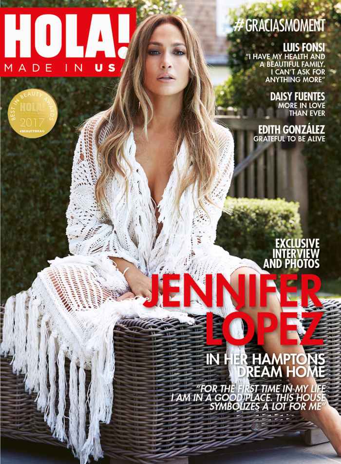 Jennifer Lopez on the cover of HOLA! USA