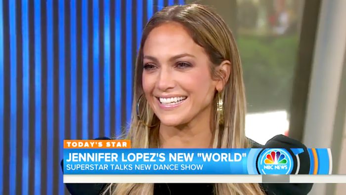 Jennifer Lopez on Today.