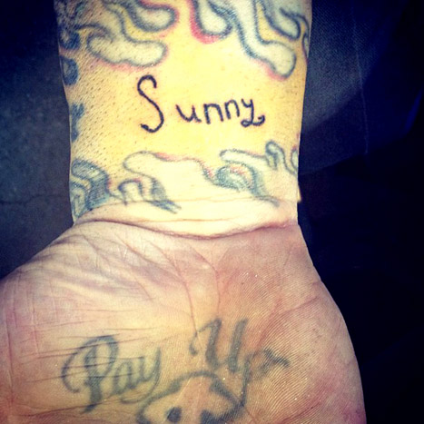 jesse james sunny tattoo