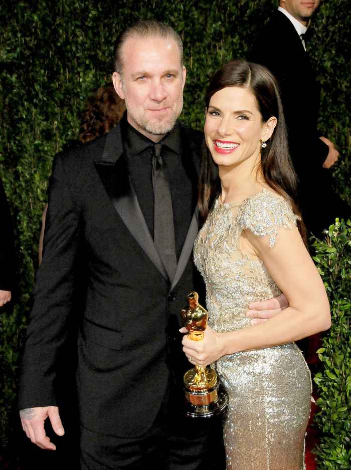 Jesse James and Sandra Bullock attend the Vanity Fair Oscar Party 2010 held at the Sunset Towers Hotel on March 7, 2010 in West Hollywood, California.