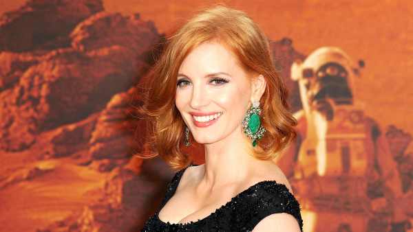 Jessica Chastain attends the European premiere of