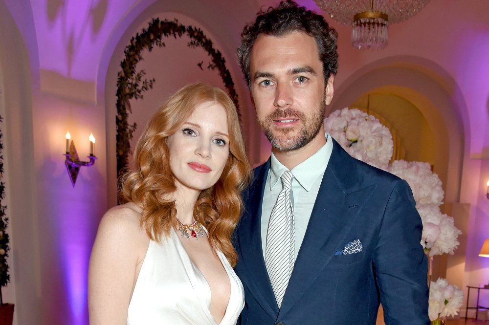 Jessica Chastain and Gian Luca Passi