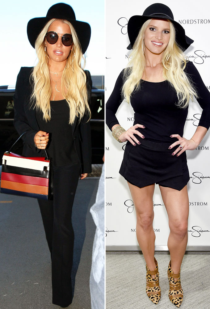Britney Spears Looks Like Jessica Simpson S Style Twin Photo