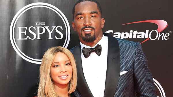 Jewel Harris and J.R. Smith