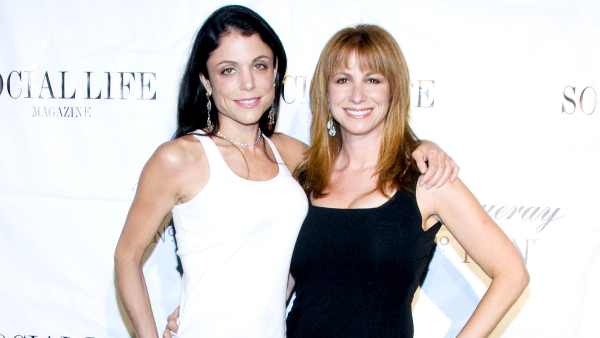 Bethenny Frankel and Jill Zarin attend the Social Life Magazine Hosts Zoe McLellan Celebrating Her July 4th Magazine Cover on July 5, 2008 in Watermill, New York.