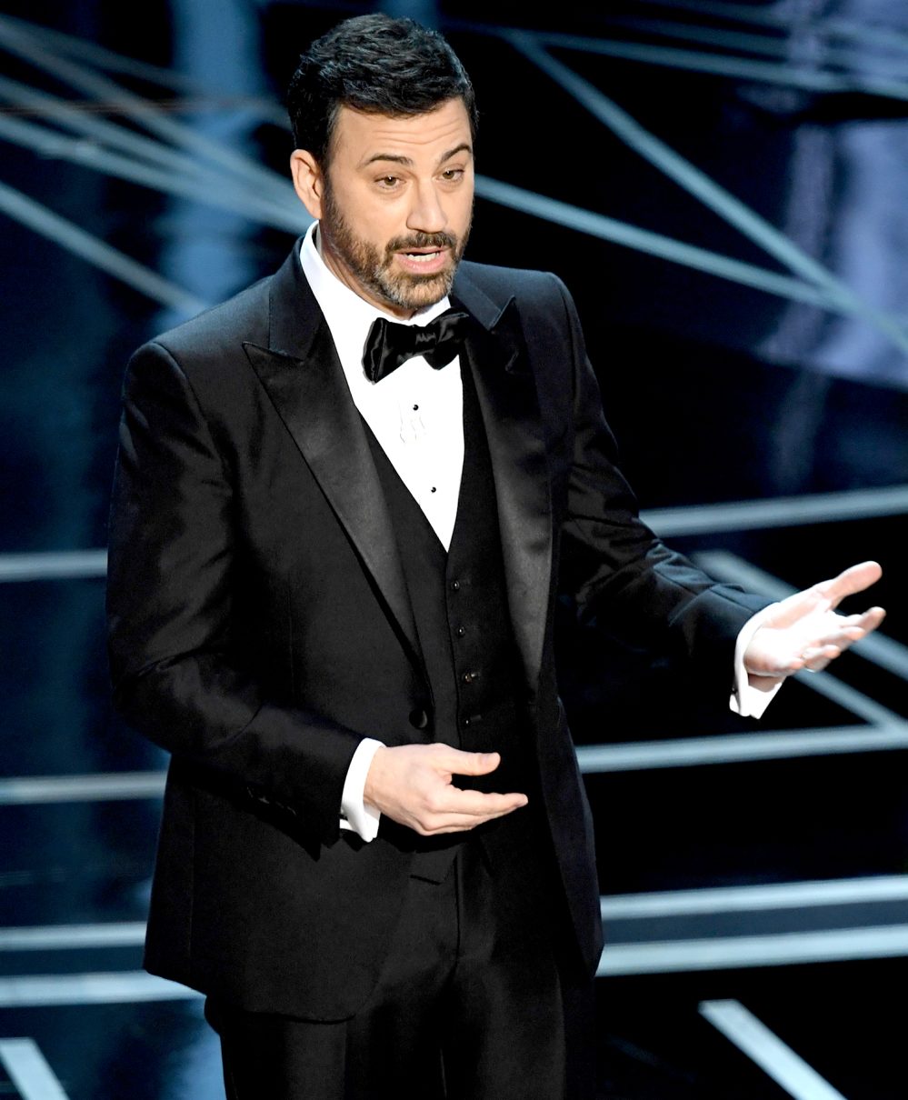 Jimmy Kimmel speaks onstage during the 89th Annual Academy Awards at Hollywood & Highland Center on February 26, 2017 in Hollywood, California.