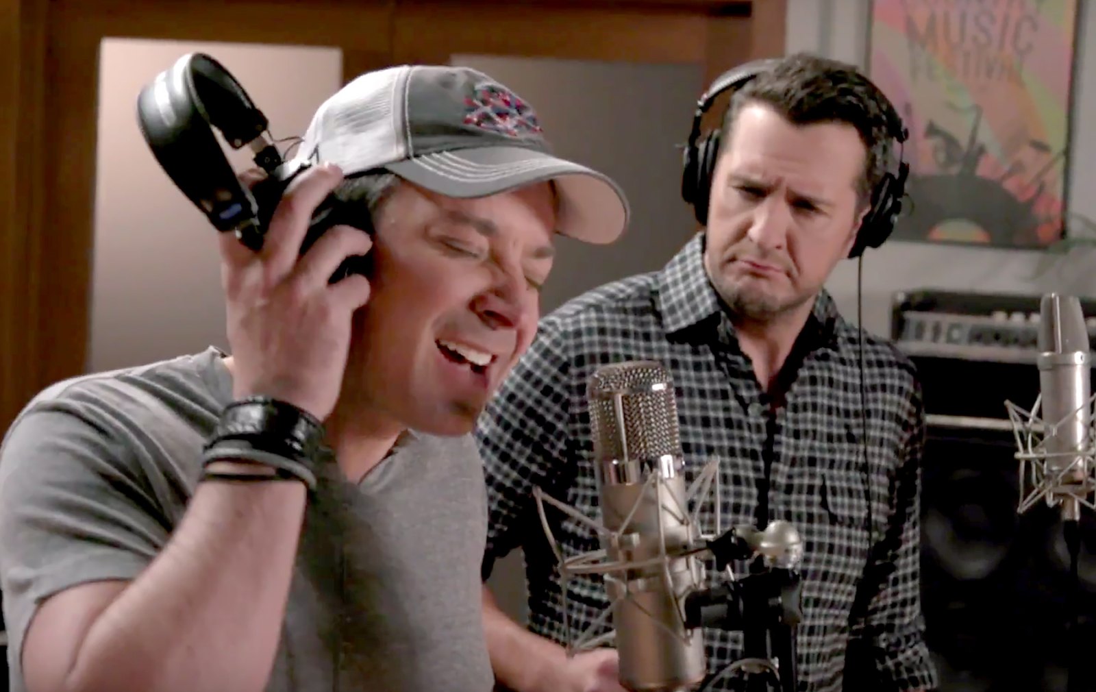 Luke Bryan and Jimmy Fallon Learn to Say 'Gyro' in New Music Video | Us