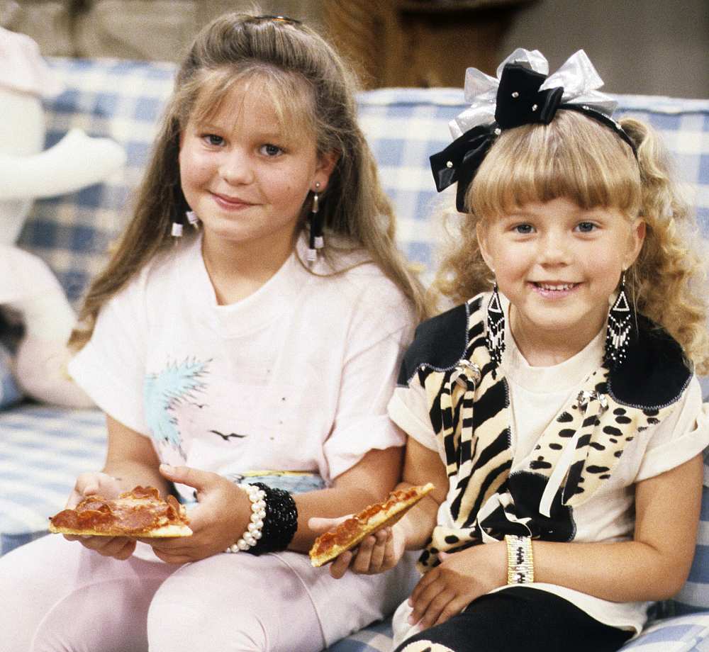 Candace Cameron Bure and Jodie Sweetin in 1987