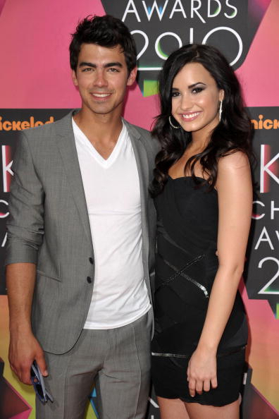 Joe Jonas and Demi Lovato