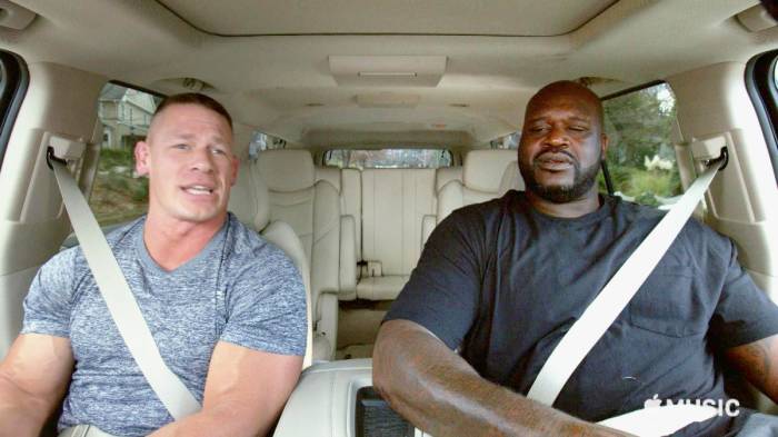 John Cena and Shaquille O’Neal