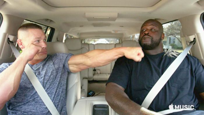 John Cena and Shaquille O’Neal