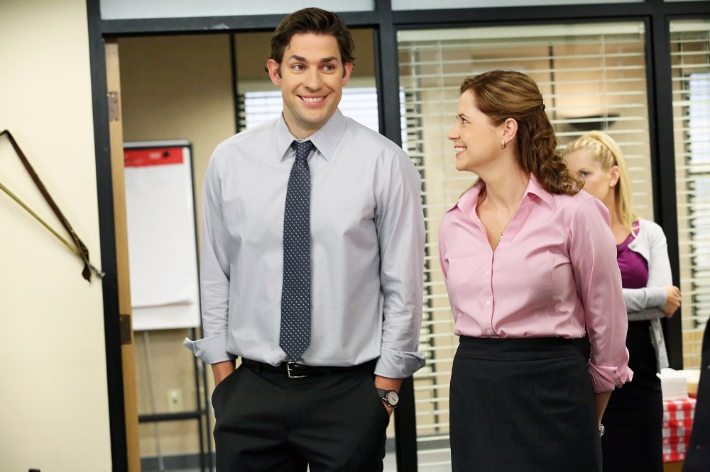 John Krasinski and Jenna Fischer on 'The Office'