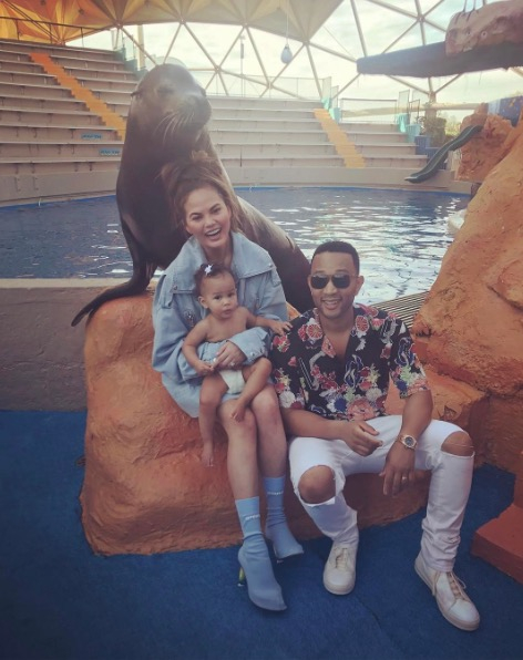 Chrissy Teigen and John Legend