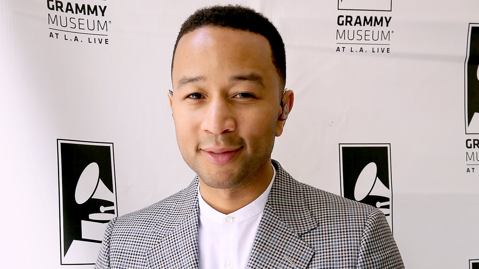 John Legend backstage at the 2016 Jane Ortner Education Award Luncheon on April 4, 2016 in Beverly Hills, California.
