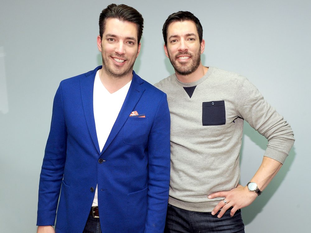 Jonathan Scott and Drew Scott of the "Property Brothers" attend the launch of their new book "Dream Home" at Indigo Manulife Centre on April 15, 2016 in Toronto, Canada.
