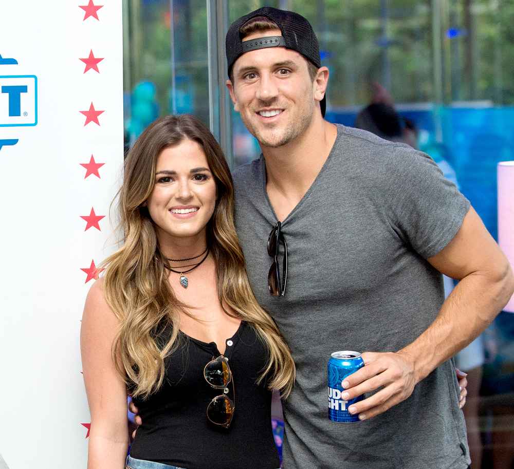 JoJo Fletcher and Jordan Rodgers enjoy the Bud Light Party Convention in Dallas on August 11, 2016.