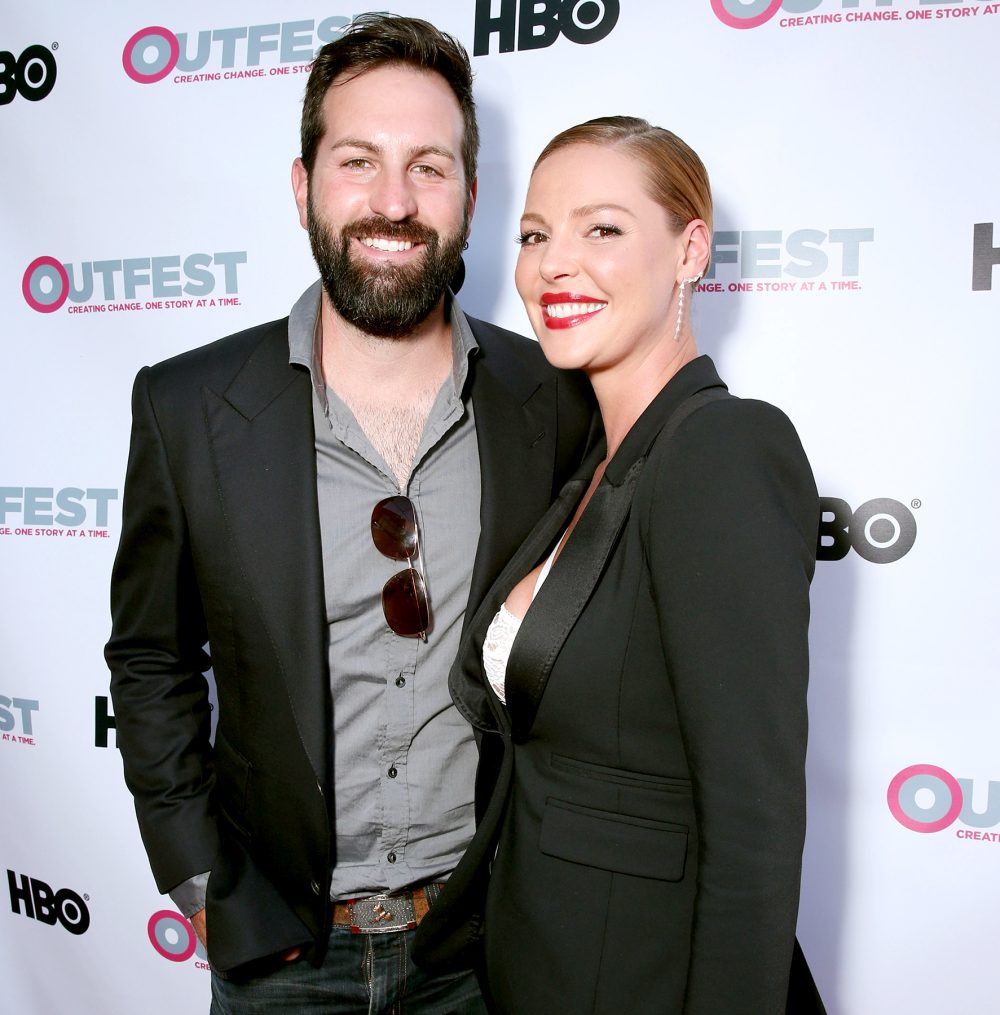 Josh Kelley and Katherine Heigl attend the premiere of IFC Film's