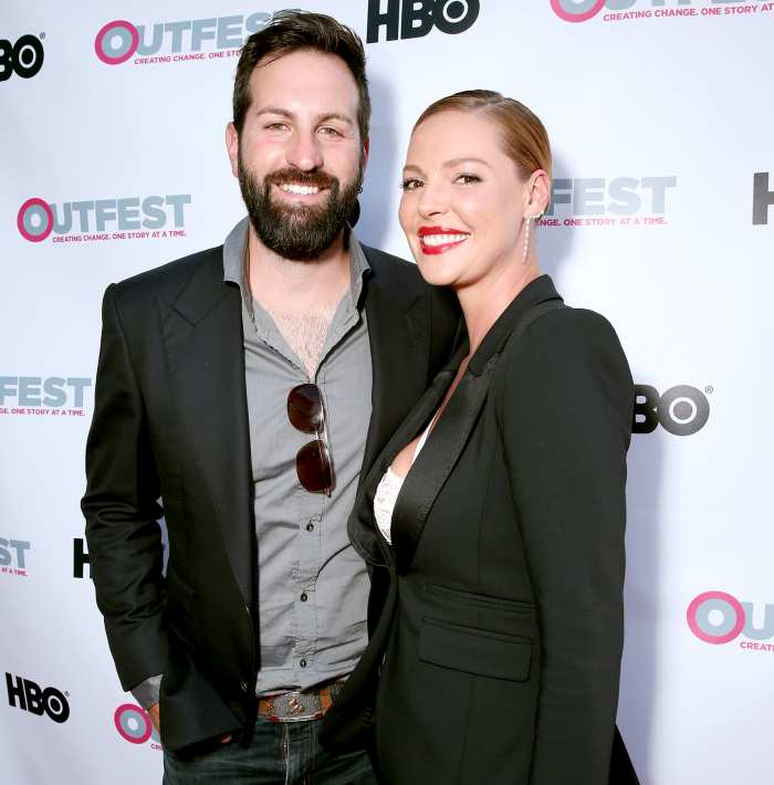 Josh Kelley and Katherine Heigl attend the premiere of IFC Film's
