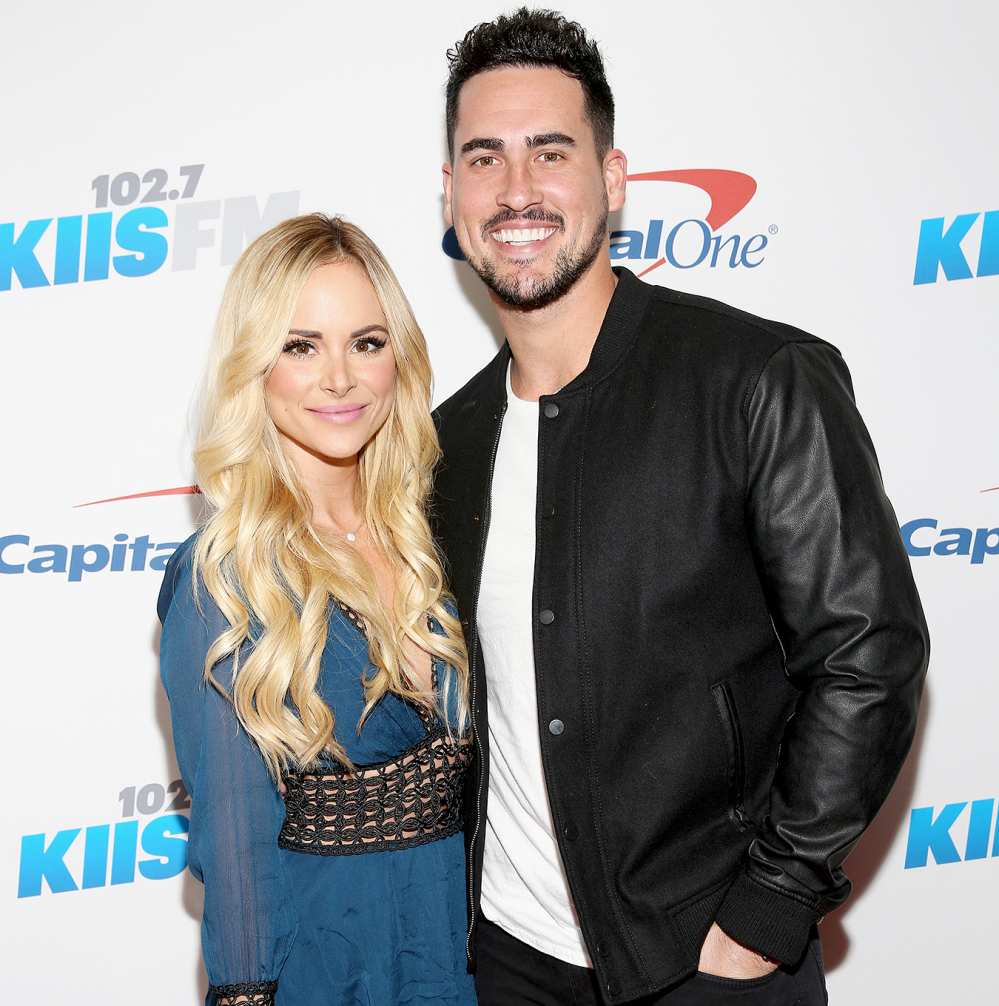 Amanda Stanton and Josh Murray attend 102.7 KIIS FM's Jingle Ball 2016 presented by Capital One at Staples Center on December 2, 2016 in Los Angeles, California.