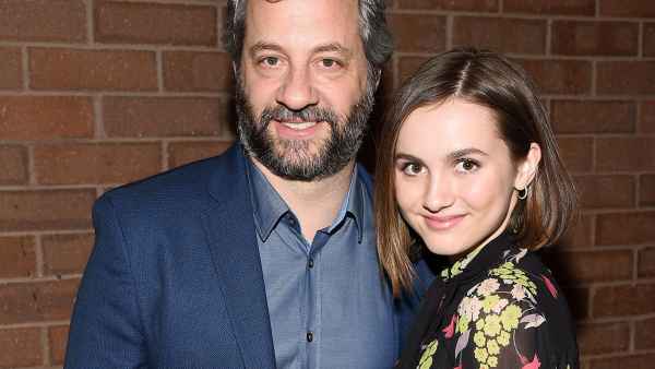 Judd Apatow and Maude Apatow