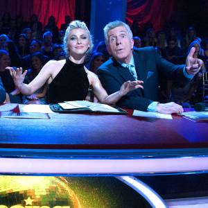 Julianne Hough and Tom Bergeron on Dancing With the Stars, Oct 24.