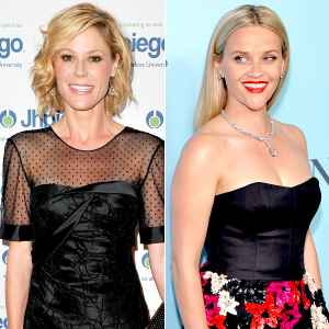 Julie Bowen and sons attend the Baby2Baby Holiday Party Presented By Tiny Prints At Montage Beverly Hills on December 6, 2015 in Beverly Hills, California.