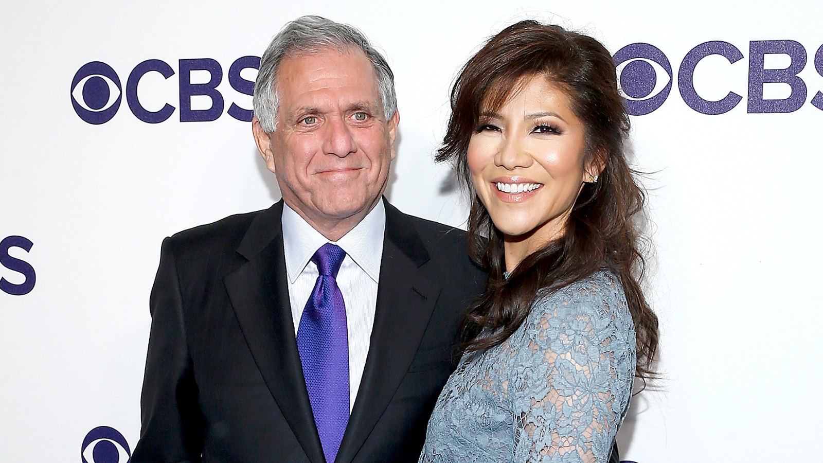 Leslie Moonves and Julie Chen attend the CBS Upfront at The Plaza Hotel in New York City on May 17, 2017.