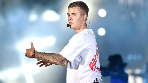 Justin Bieber performs for his purpose tour at D.Y. Patil Stadium, Nerul, on May 10, 2017 in Mumbai, India. Justin Bieber, a 23-year-old singer, was in India as part of the Asia leg of his Purpose World Tour.