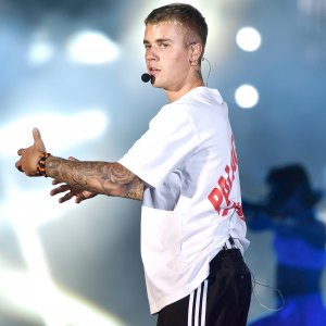 Justin Bieber performs for his purpose tour at D.Y. Patil Stadium, Nerul, on May 10, 2017 in Mumbai, India. Justin Bieber, a 23-year-old singer, was in India as part of the Asia leg of his Purpose World Tour.